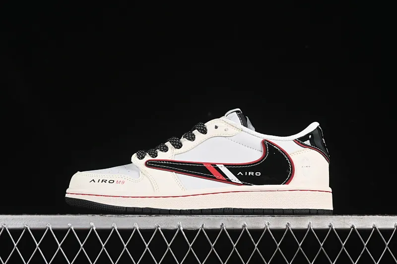 All categories Air Jordan Jordan series basketball shoes Air Jordan 1 Low high-end customized low-top sneakers Travis Scott x Fragment Design x Air Jordan 1 Low OG SP AJ1 asked the world to jointly brand gilt black low-top cultural casual sneakers FC1688-238